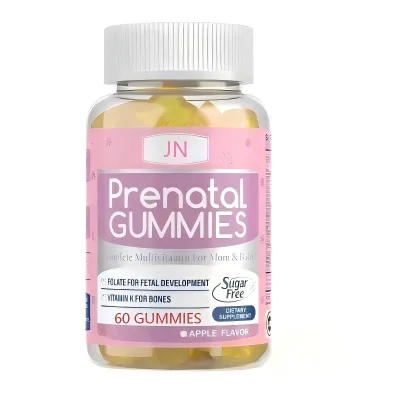 OEM Private Label Women Fertility Supplement Multivitamin Folic Acid Prenatal Gummies With Vitamin B6