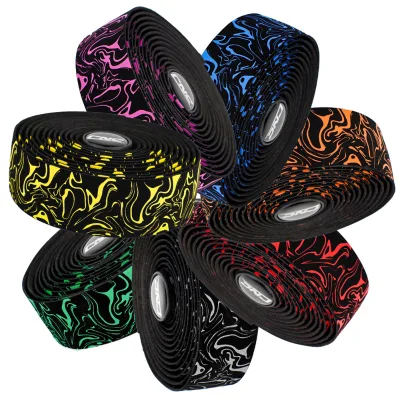 Chooee Anti-Slip EVA Road Bike Handlebar Tape 2PCS Bicycle Bar Tape Purple