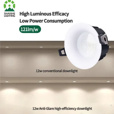 Smart Control Trimless Recessed LED Downlight 75mm/90-95mm 3500K Ultra-Slim Aluminum CRI92 Dimmable for Store Room Home