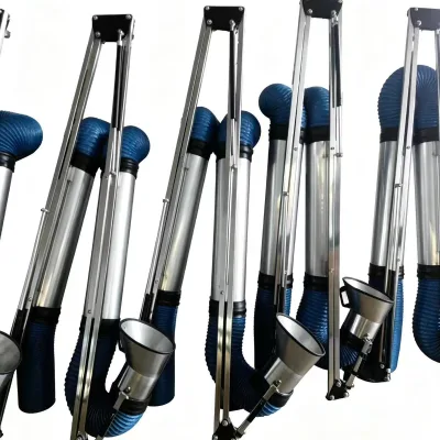 Customizable External Skeleton Fume Extraction Arms, Suitable for Factories, Laboratories and Other Sites