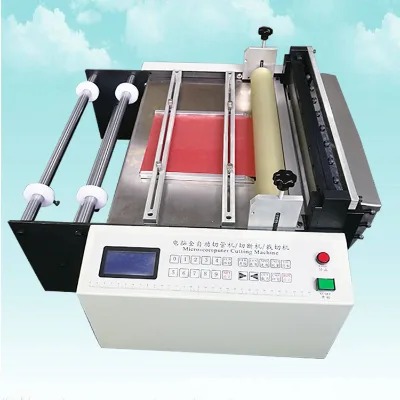 High-Accuracy Waterproof HYD-500RF Pouch Bag Making Machine Automatic Paper Cutting & Sealing Machine for Pouch Production