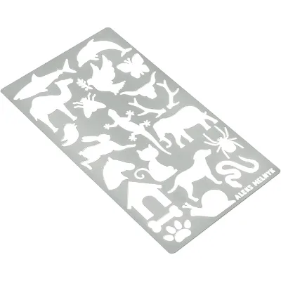 Alphabet Stencil Letter for Concrete Personnalised Metal Stencil