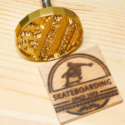 Leather Stamp LOGO Customized Brass Mould Hand Punching Leather Stamps Brand Working Carving Stamping Punches Tools Craft