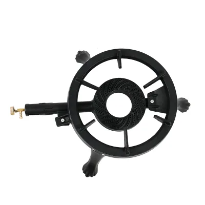 Triangle Cast Iron Burner Large LPG Stove Portable Outdoor Cooker BBQ Burner Fire Camping Cooker