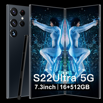 Unlocked Flip Smartphone 16gb+512gb Android 12.0 Cell Mobile Phone Hot Selling 7.3inch 4g 5g Smart Phone HD OEM ODM Android 12