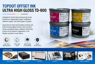 TOPDOT OFFSET INK ULTRA HIGH GLOSS TD-900