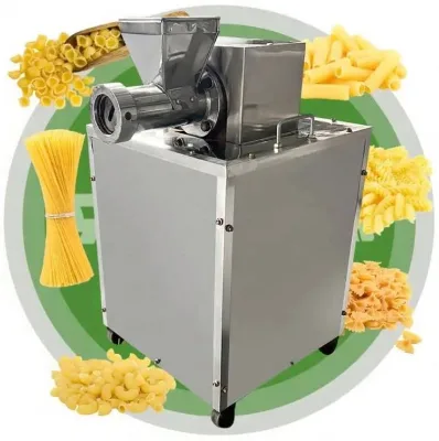 Automatic Electric Pasta Maker Hollow Tube & Spaghetti Extruder Dough Kneading Machine with Motor Macaroni & Noodles Forming