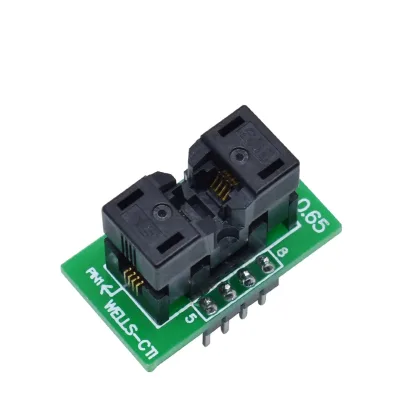 MSOP8 to DIP8 MCU Test IC socket Programmer adapter Socket