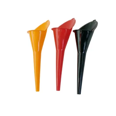 Motorcycle New Large Size Long Spout Plastic Funnel, Multifunctional Hands-Free Engine Oil Transfer Long Plastic Funnel