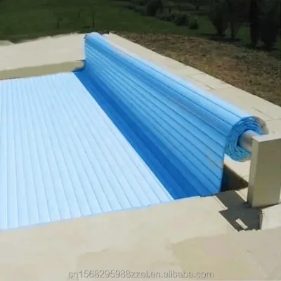 Swimming pool automatic PC material pool cover above ground remote control automatic pool pc cover