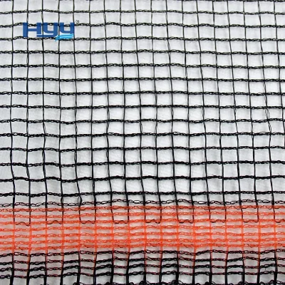 Black 1/4'' Square Safety Net for Construction Industry to Prevent Falling and Dust