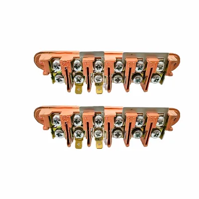 7 Positions Electric Cable Connector Screw Barrier Terminal Strip Block Bar