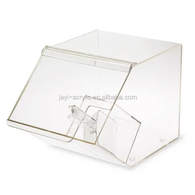 Wholesale Custom Clear Acrylic Candy Box for Wedding