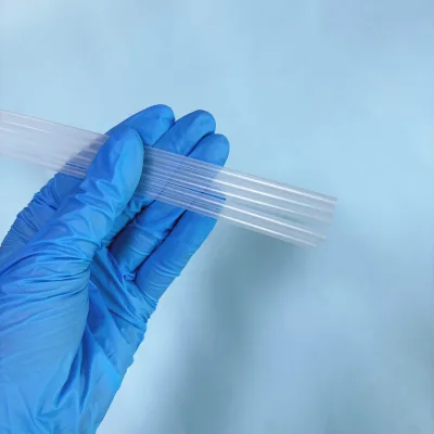 Customized OEM Extruded Medical PEBAX Tearable Transparent Tubing with ISO13485