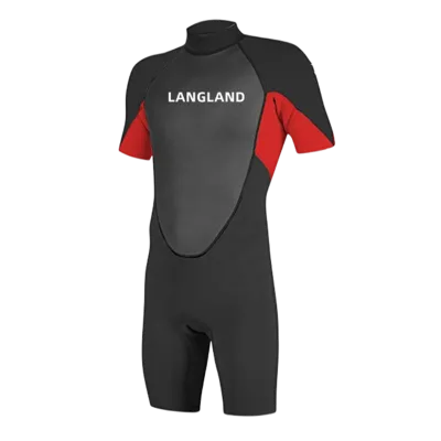 Mens Shorty Nylon Wetsuit Surf Diving Surfing Snorkeling Drying Wet Suit