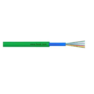 Outdoor 2-24 Core Fiber Optic Cable with PE/HDPE/LSZH Outsheath ROHS Compliant for Duct Laying and Wiring