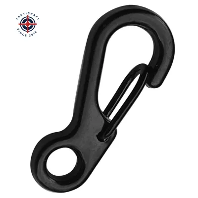 Climbing Carabiners Zinc Alloy Classic Simple Mini Spring Backpack Clasps Hanging Hook Quick Padlock EDC Keychain