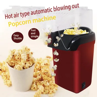 OEM 110V 220V 1200W Electric Hot Air Popcorn Maker Machine Price Mini Popcorn Popper for Home