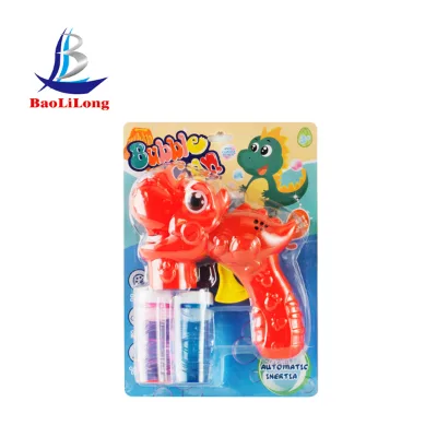 Hot Dinosaur Bubble Gun Toy Automatic Inertia Bubble Gun