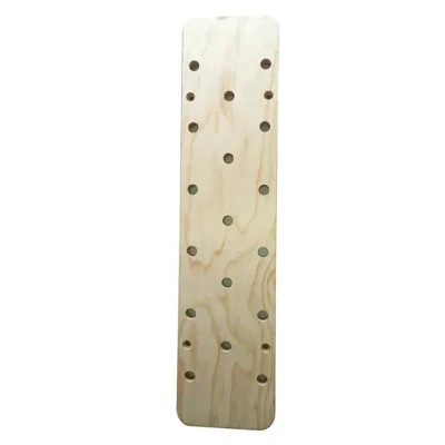 Hot Sale Wooden Fitness Peg Boards Climbing Pegboard for Cross Training