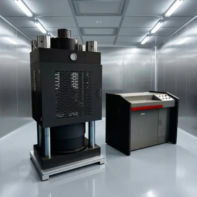5000S Intelligent Constant Stress Compression Press 500Ton for Cement Aggregate Test