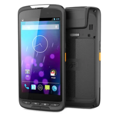 IP65 Rugged Handheld 5" Barcode 2D Scanner, NFC 4G Android MTK