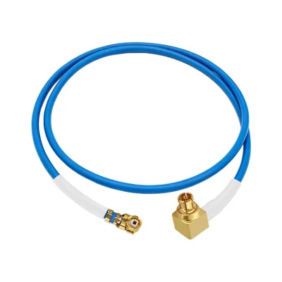 SSMP Female to UFL Female Coaxial RF Cable Assembly with 50 Impedance for .047" Cable 0~40GHz