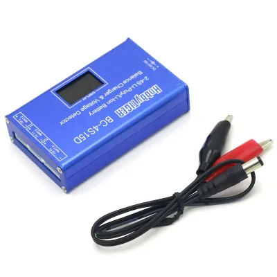 BC-4S15D Battery Lithium Lipo Balance Charger Voltage Detector LCD Digital Display Balance Charger With Adapter for RC Battery