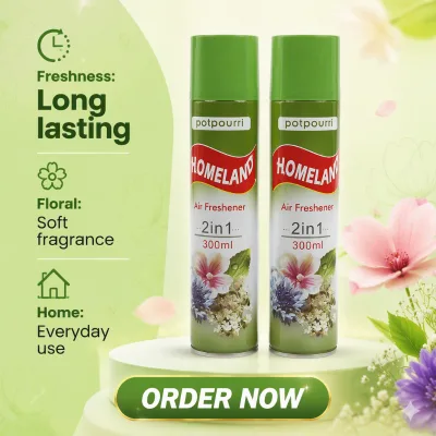 OEM Eco-Friendly Air Freshener Spray for Home Car & Hotel Use-Wholesale Available