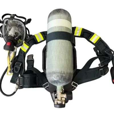 Premium Hi-tech SCBA Aramid Long-Lasting Light Weight Gear with Digital Non-Motion Alert&HUD Fall&Still Alarm for Firemen