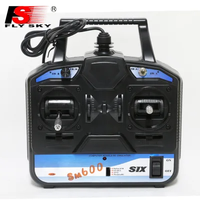 FlySky Fs-sm600 Simulator 6-channel Aircraft Model Supports a Variety of Flight Simulation Software for 3D Helicopter Airplane