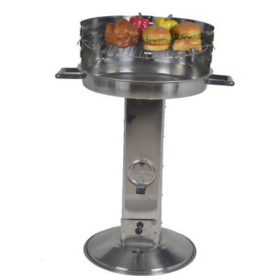 Factory Wholesale Modern Premium Powder Coated Metal Easily Assembled Stand Grill Barbecue Grill Pedestal Charcoal Grill
