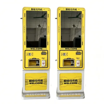 Bill Coin Change Machine High Speed Mini Vending Machines Metal Plastic Construction for Claw Machine Arcade Self Service