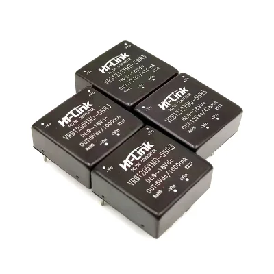 Hi-Link manufacturer original VRB1205YMD-5WR3 DC to DC 5v 5w 1000mA Step Down mini Power Supply Module