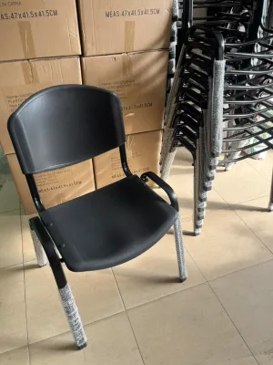 Modern Ergonomic Eco-Friendly Plastic Training Chair with Writing Board for University College Lectures