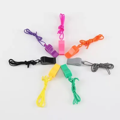Promotion Plastic Whistles Bulk Whistles Training Sports Whistles Loud Toys Whistles for Kids