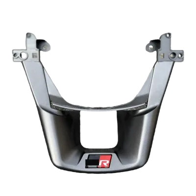 Black Gray Color Car Decorative Panel Steering Wheel Button Trim Panel Cover for Hilux Revo for Fortuner