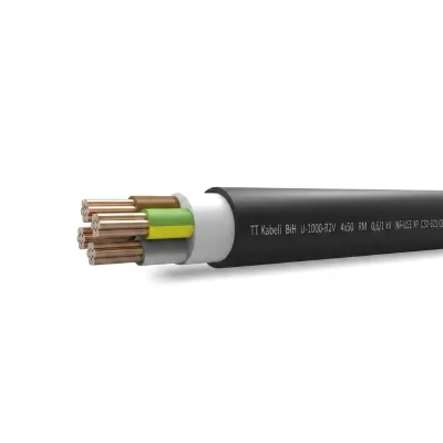 U-1000 R2V 0.6/1kV Copper XLPE PVC Low Voltage Power Cable 1.5240mm2 NF C32-321 Power Station Industrial Fixed Wiring CE