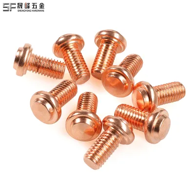 China Made ISO13918 Large Flange Studs Short Cycle Carbon Steel Copper Weld Pins Metric Top Quality Welding Studs Customization