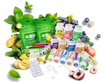 Bottle Multiple Flavors Private Label Chewing Gum Small Bottles Sugar Free Chewing Gum