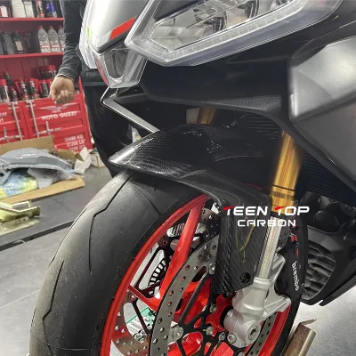 For Aprilia RS 660 Tuono 660 RSV4 Motorcycle Carbon Fiber Parts Front Fender Carbon Mudguard