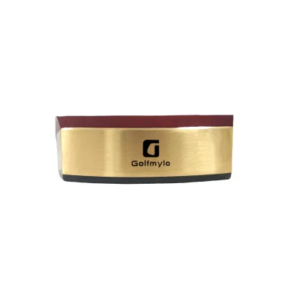 Colorful Paint Custom logo OEM ODM Wooden Maple Ground Park Golf Club Head With Copper