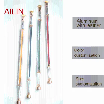 New Leather Aluminum Stair Handrail, Indoor Staircase Handrail Railing, Simple Italian Staircase Fence