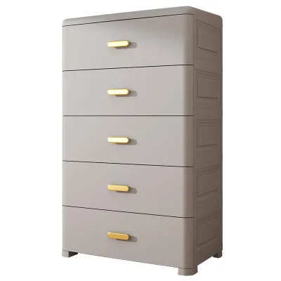 Thickened Storage Cabinet, Storage Cabinet, 70cm Wide Plastic Organizer, Household Storage Box, High Drawer Style
