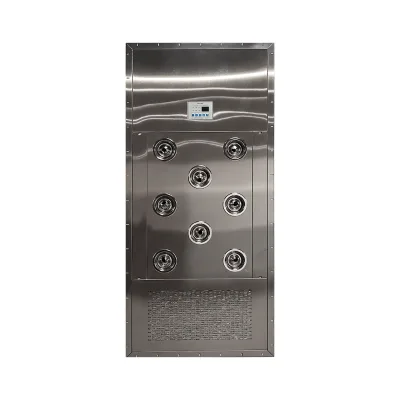 Industrial-Grade New Condition Air Shower Equipped with Nozzles and Interlock System for Dust Control Air Cleaning Equipment