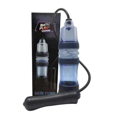 Hydro Water Vacuum Penis Pump Penis Trainer Bath Pressure Control Male Penis Device