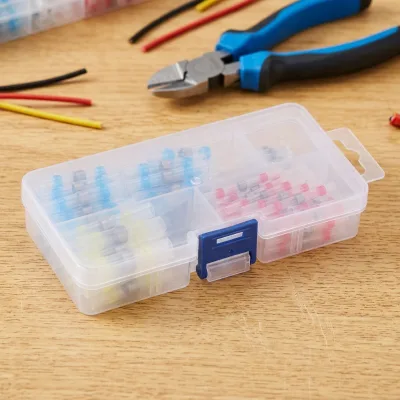 Cold Crimp Heat Shrink PE Insulated Low Voltage Waterproof Wire Terminals Electrical Crimp Connectors for Cable Connection