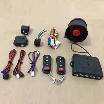 Popular in Mideast & African Market Car Remote Central Locking Car Alarm System One Way Alarma Para Autos