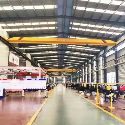 Workshop Overhead Crane Motor Engine Core Components Slung Capacities for Construction Available New Used