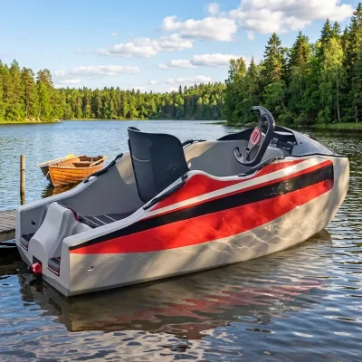 New EPP Electric Go Kart Curious Dolphin Motor Boat  Horsepower and 52km/h Max Speed